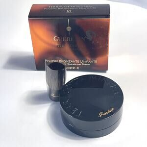 GUERLAIN NIB Terracotta Mineral Flawless Bronzing Powder in 01 Light